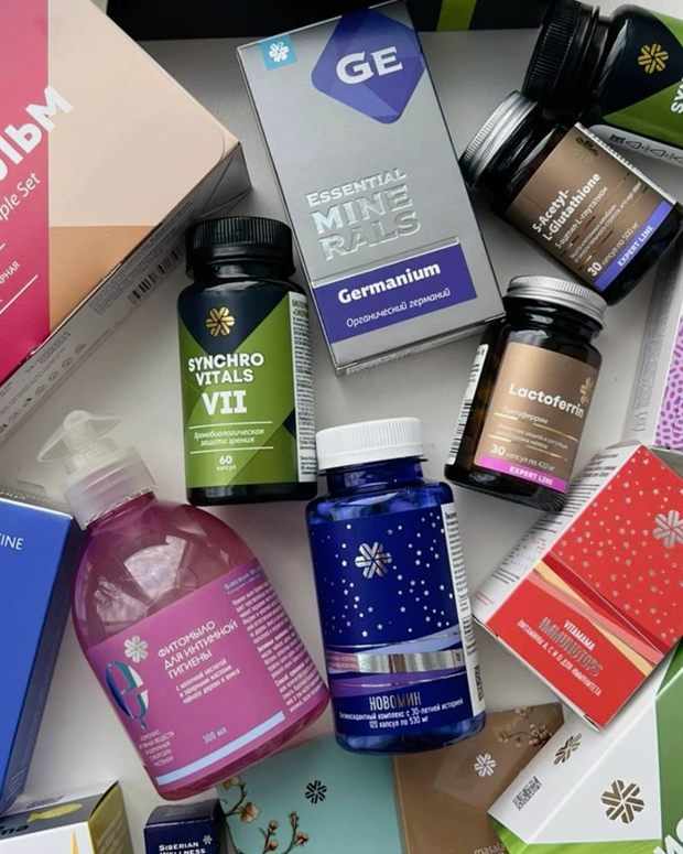 Продукция Siberian Wellness, которую предлагает Наталья Звонова